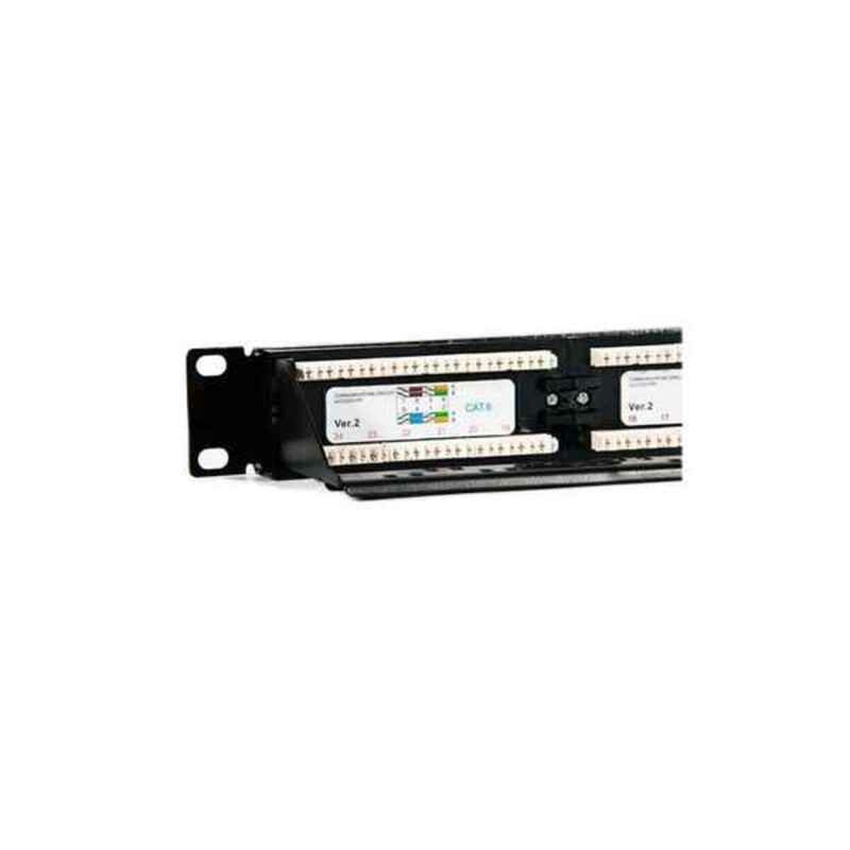 24 Portos UTP 6 Kategóriás Patch Panel 2LAN ARAP19C624UTP 19"